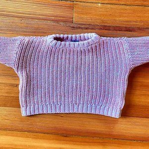 Warm, knit sweater